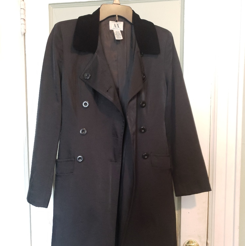 Womens Armani Trench Coat